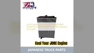 プレミアム日野 J08C ラジエーター 16090 6040 交換部品