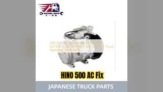 日野500 AC24Vコンデンサーアップグレード