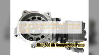日野 500 エアコンプレッサー ポンプ S2910 E0A96 新品