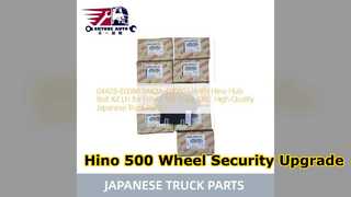 日野500トラック ホイールファスナーキット プレミアム日本製パーツ