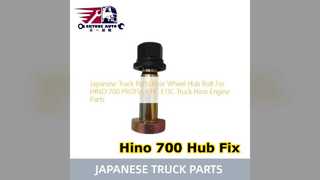 日野700プロフィア後輪ハブ部品交換