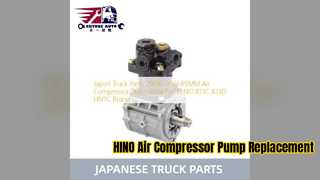 日野 K13C K13D エアコンプレッサー ポンプ 29100 2661 HNTC 品質