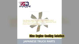 日野 FC500 ファン ブレード S1630 62671 耐久トラック部品