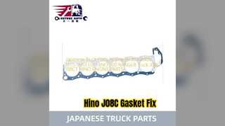 日野 J08C ヘッドガスケット修正