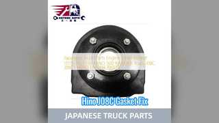 日野 J08C エンジンヘッドガスケット交換