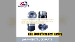 日野 N04C ピストン Assy S130B E0M50 信頼できるエンジン部品