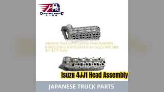いすゞ 4JJ1 シリンダーヘッドAssy交換