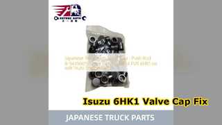いすゞ 6HK1 プッシュロッドバルブキャップ補修部品