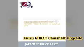 いすゞ 6HK1T フォワード FVR ZX330 カムシャフト交換