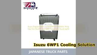 いすゞ 6WF1 ラジエーター Assy 1214109000 プレミアム トラック部品