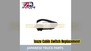いすゞトラックキャビンスイッチ 1823801721 交換部品