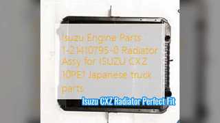 いすゞ CXZ 0PE ラジエーター Assy エンジン部品ソリューション