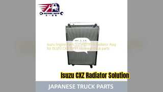 いすゞ CXZ 0PE ラジエーター Assy エンジン部品