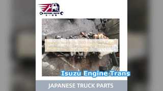 中古いすゞ FTR 6BG1 エンジン 6 速トランス