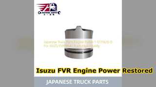 プレミアムいすゞ FVR 6SA1 エンジンピストン交換