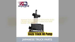 いすゞ FTR FVR オイルポンプ 6HK1 L210 0029M