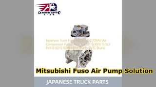 三菱ふそう 6D16 エアコンプレッサーポンプ ME077450