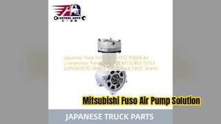 三菱ふそう 6M60T エアコンプレッサー ポンプ ME351032