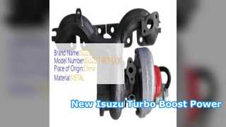 NPR NQR71 トラック部品用の新しいいすゞ 4HG1T ターボチャージャー