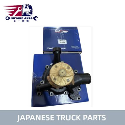 日本のトラック部品 エンジンME075218 MITSUBISHI FUSO TRUCK FIGHTER 6D16T 6D16 ME075218用の水ポンプ