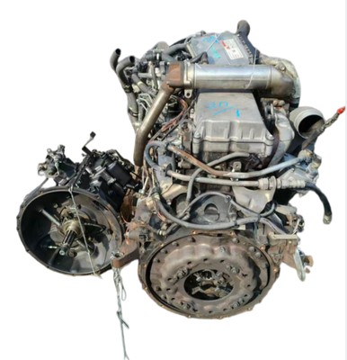 日本のトラック部品中古エンジン、トランスミッション付き良好な状態いすゞ FSR FVR 6HK1 販売いすゞ中古部品