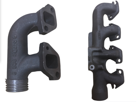 Original Isuzu Engine Parts 8-97600970-0 8-97602056-0 Exhaust Manifold Pipes for ISUZU FVR 6HK1 ZX330 ZX360 Japanese truck parts