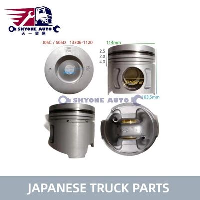 日野エンジン部品ピストン Assy 13306-1120 日野 500 J05CT S05C S05D トラック用