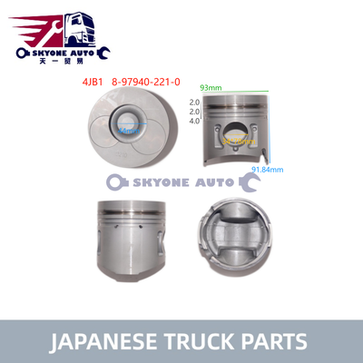 日本製 トラック部品 エンジンピストン 8979402210 8-97940221-0 ISUZU 2.8TON TFR 4JB1T OEM 8-97940221-0