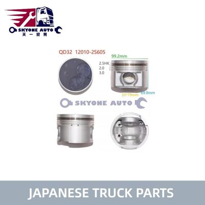 日本製 トラック部品 エンジンピストン 12010-2S605 12010-2S615 NISSAN 3.2LTR QD32T トーク OEM 12010-2S605 12010-2S615